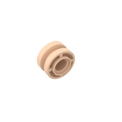 Gobricks 42610 Shaft Bolt Connection Wheel 11x8 with Center Groove, 50 pcs