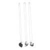 CALLARON 3pcs Loving Heart Jigsaw Puzzle Necklace for Friends Colorful Friendship Jewelry Pendant Cute Heart Design for Special Moments view 1