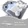 Kid Sleeping Bag - Larger Plush Cat Slumber Bag for Boys Girls Daycare Preschool Kindergarten Birthday Gift Travel Sleepover Ages 3-12 Years view 3