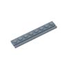 Gobricks GDS-1235 4510 Hinge Plate Plate Special 1x8 with Door Rail, 10 pcs view 1