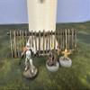 Legion Terrain - Forest Village Walkway - Miniature Tabletop Wargaming Terrain (Painted) view 4