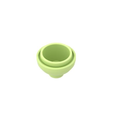 Gobricks 15395 Round Brick Brick Round 2x2 Dome Bottom [Open Stud], 50 pcs