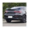 Compatible For GLC Coupe C253 GLC260/300 2016-2022 AMG Rear Trunk Lid Spoiler Wing Gloss Black Tail Tailgate Splitter Lip(Carbon black) view 3
