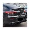 Compatible For GLC Coupe C253 GLC260/300 2016-2022 AMG Rear Trunk Lid Spoiler Wing Gloss Black Tail Tailgate Splitter Lip(Carbon black) view 4