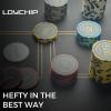 LOYCHIP 600pc Poker Chip Set 11.5g Numbered Aluminum Case Texas Holdem view 3