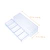 Happyyami Convenient Poker Chip Holder Poker Chip Box 5 Compartments Poker Chip Organizer for Poker Night view 2