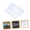 Happyyami Convenient Poker Chip Holder Poker Chip Box 5 Compartments Poker Chip Organizer for Poker Night view 4