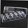 Holibanna 100pieces Poker Chip Holder Multi-Function Chip Box Tray Portable Serving Utensils view 4