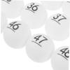 PLAFOPE 50pcs Raffle Balls Lottery Balls for Entertainment Break Resistance for Parties Events Games view 4