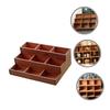 Alipis 9grid Expandable Storage Space Strong Load-bearing Desktop Display Stand for Toys Action Figures Dolls Candy Craft Display Rack view 2