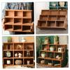 Alipis 9grid Expandable Storage Space Strong Load-bearing Desktop Display Stand for Toys Action Figures Dolls Candy Craft Display Rack view 3