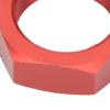 4 Pcs 24mm Wheel Hex Hub Nut Aluminum Alloy High Strength 24mm Hex Hub Nut for ARRMA 1/5 Outcast Kraton 8s Lightweight RC Car Accessories (Red) view 2