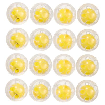 Beatifufu 50pcs Plush Bell Inserts for Rattle Balls Sound Making Bell for Toy Accessory