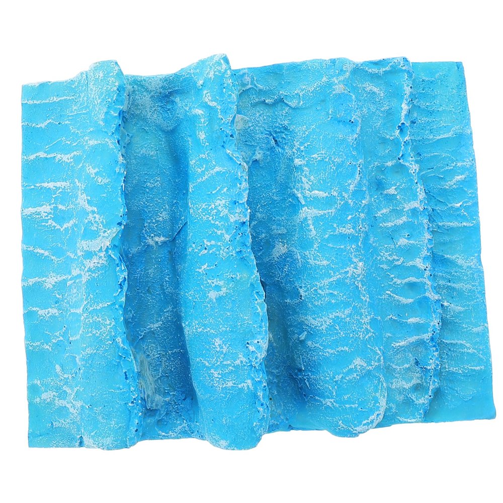 JOINPAYA Ocean Wave Figurine Realistic Resin Decoration for Sand Table Landscape Coastal Home Adornment Relaxing Miniature Prop for Seaside Themed Spaces
