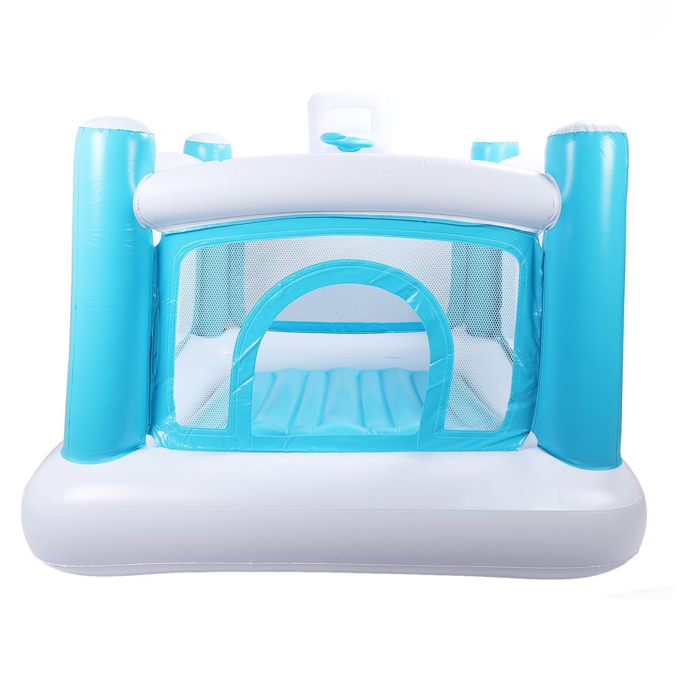 Inflatable Bounce House, Thickened PVC Inflatable Bouncer Inflatable Bouncy with Detachable Mat for Indoor Outdoor