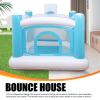 Inflatable Bounce House, Thickened PVC Inflatable Bouncer Inflatable Bouncy with Detachable Mat for Indoor Outdoor view 2
