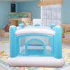Inflatable Bounce House, Thickened PVC Inflatable Bouncer Inflatable Bouncy with Detachable Mat for Indoor Outdoor view 4