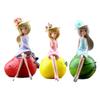 3pcs Year Old Girl Fruit Doll Piggy Banks Adorable Coin Money Bank for Boys and Girls Home Decoration Style view 1