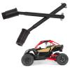 54mm Steel RC Front Drive Shaft, Easy Installation CVD Axle Replacement for Axial Yeti JR 1/18, Enhances Driving Force and Power Transmission Stability (Black) view 2
