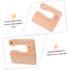 ORFOFE Unique Wooden Chopper for Boys and Girls Wooden Toy Cutter Play Kitchen Toys Safe Chopper for Toddlers view 3