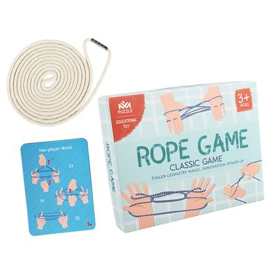 DECHOUS Finger String Games Cradle Rope Hand Game for Boy Girl Educational and Creative and School Fun