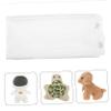 Didiseaon Clear Hanging Bag for Dolls Protective Display Case for Small Toys Lightweight Travel Storage Organizer Keychain for Boys and Girls view 3