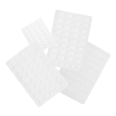 CIYODO 4pcs Miniature Brick Molds for DIY Sand Table Projects Use Mold Set for Crafting for Model Building Educational Uses and Creative Displays