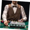 Abaodam Acrylic Poker Chip Case with Cover Multi-function Transparent Holder for Organized Storage of Poker Chips Cards and Dice and Reusable Design for Home Club Use view 4
