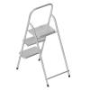 1/12 Miniature Step Ladder Metal Delicate Texture Mini 3 Step Ladder for Dollhouse Furniture Accessories (Silver) view 1