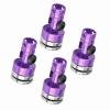 ZAWELIYO 4PCS Aluminum Magnetic Body Post Mount Body Post Mount RC Car Accessory for SCX10 1/10 Electric RC Car (#3) view 2