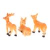 3pcs Miniature Deer Figurines Unique Elk Statues for Holiday Decor for Home Office Garden for Crafting and Arrangements view 1