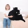 40'' Giant Cat Plush Stuffed Animal, Jumbo Black Cat Long Body Pillow Plush Toy, Large Soft Fluffy Kitty Cat Plushies Gift for Kids Boys Girls, Birthday view 2