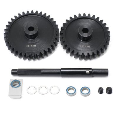 XinGeeek Hardened 1.5M Steel Gear Kit 20T-25T-30T-35T Gears for Traxxas 1/5 X-MAXX XRT RC Car (30T+35T)