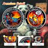 10PCS Skull Dumpster Fire Challenge Coin - The Strongest Steel is Forged Dumpster Fire Coin - Emotional Support This is Fine Chip - Funny Desk Accessories for Work - Inspirational Gifts for Men Women view 3