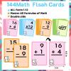 144 Pcs Math Flash Cards, Multiplication Division Addition Subtraction Flash Cards, Math Games for Kids 8-12 or Kindergarten Homeschool Supplies view 2