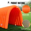 16x10x10Ft Inflatable Sports Tunnel Entrance with Built-in Blower,Inflatable Tunnel Tent for Business Promotion, Trade Shows, Advertising & Exhibitions (Orange) view 3