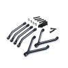 Compatible with FMS for Xiaoqi for FCX24 1/24 RC Car Parts Metal Upgrading and Refitting CNC Process for Chassis Axle Fixed Link RC Tie Link Rods(Black) view 1