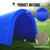 Inflatable Sports Tunnel Entrance with Blower Inflatable Tunnel Tent for Business Advertising Event Exhibition 20X10x10Ft Blue view 3