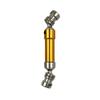 1 Set Metal Rear Drive Shaft CVD for WLtoys 12428 12423 1/12 RC Car Short Course Desert Buggy(Golden) view 1