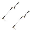 2 Set Steering Pull Rod Servo Rod Upgrade Parts for WPL B14 B24 B16 B36 C14 C24 C44 1/16 RC Car Accessories view 3