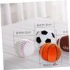 BESTonZON Baby Rattle Toys Hand Stick Doll Plush Rattle Bell Voice-Controlled Plush Toy Ball Football Baby Stuff view 2