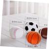 SKISUNO Plush Rattle Bell Baby -Controlled Hand Stick Doll Football Shape for Newborns view 2