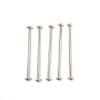2Pcs RC Car 1/10 HSP 08059 (08029) Silver Steel Front/Rear Dogbone Drive Shaft 89.5mm for 1/10 RC Model Car 94111 94108 94188(2PCS Silver 63mm) view 4