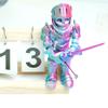 3D Printed Skeleton Knight Warrior Fidget Toy,Skull Man Zombie Flexible Animal Figurines,3-D Printing Action Figure Articulated Stuff Cheap Thing,Cool Skeletor Dragon 3D Prints Gifts Sword Dagger(PG) view 2