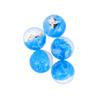 DECHOUS 5pcs Penguin Bouncy Balls Educational Rubber Toys for Boys and Girls Soft Odorless for Design Fun Animal Figurine Blue view 1