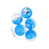 DECHOUS 5pcs Penguin Bouncy Balls Educational Rubber Toys for Boys and Girls Soft Odorless for Design Fun Animal Figurine Blue view 2