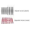 8Pcs Metal Link Rod Pull Rod Linkage for HB Toys ZP1001 ZP1002 ZP1003 ZP1004 ZP 1001 1/10 RC Crawler Car Upgrade Parts(Red) view 4