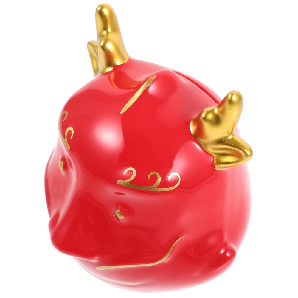 Abaodam Dragon Piggy Bank Bank Money Saving Pot for Home Decor Year Dragon Ornament Unique for Chinese Year and Special Occasions
