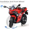 Risopen 1:12 Scale Model Motorcycle for Kawasaki Ninja 400 Plastic with Diecast Motorcycle Model No Assembly Required Moto Mini Finished Motorrad for Adult Kid Boy (Red) view 3