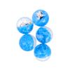 SKISUNO 5pcs Rubber Bouncy Ball Toy for Boys and Girls Penguin Designed Educational Cognitive Toys Soft and Safe for Boy Girl view 1